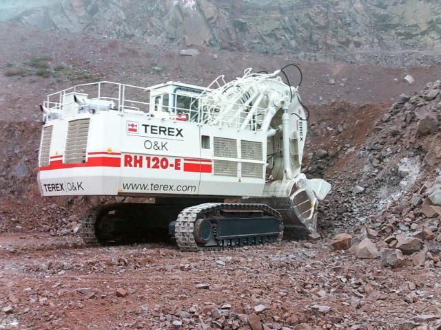 Запчасти для TEREX O&K RH120 