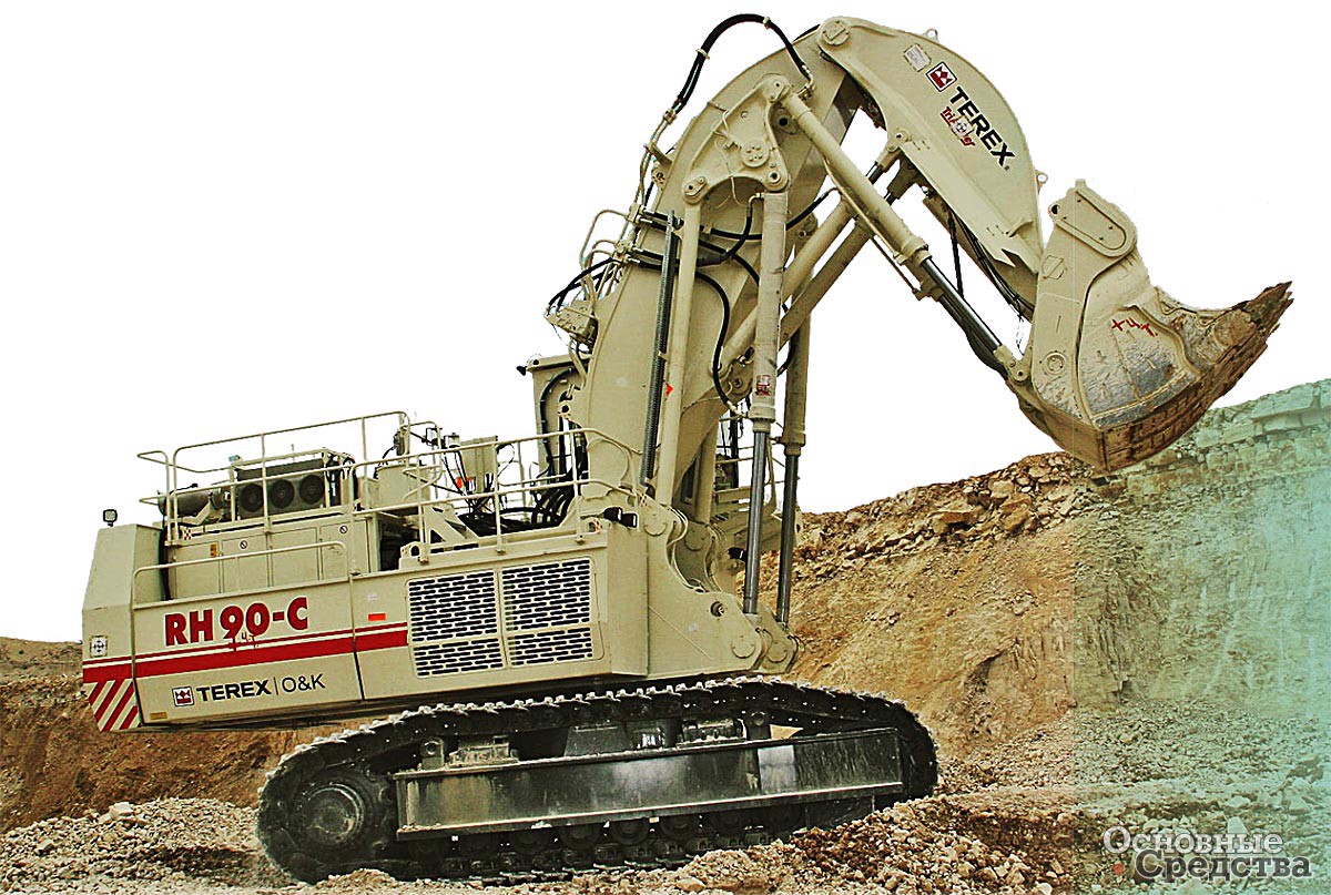 Запчасти для TEREX O&K RH90C 