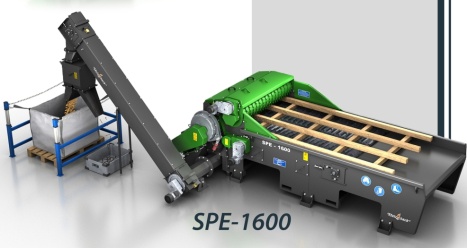 Измельчитель шредер поддонов SPE 1600